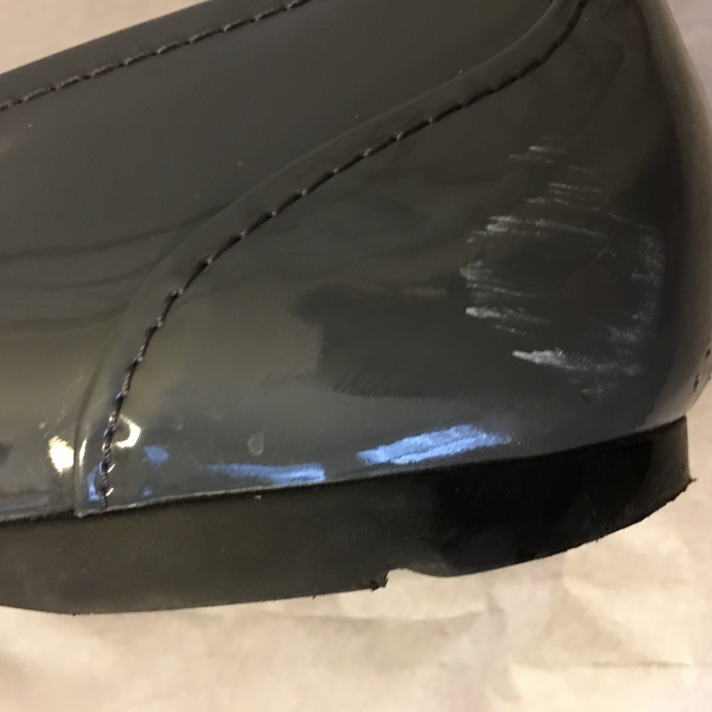 BALLY DOOMS/18 grey patent leather loafers - Picture 8 of 8